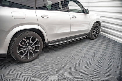 Maxton sideskørter til Mercedes-Benz GLS AMG-Line X167/X167 Facelift – blank sort – billede 1 af 5