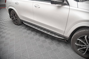 Maxton sideskørter til Mercedes-Benz GLS AMG-Line X167/X167 Facelift – blank sort – billede 3 af 5