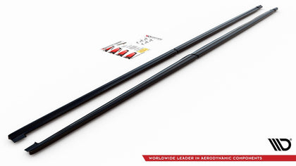 Maxton sideskørter til Mercedes-Benz V-Class Long AMG-Line W447 – blank sort – billede 6 af 6