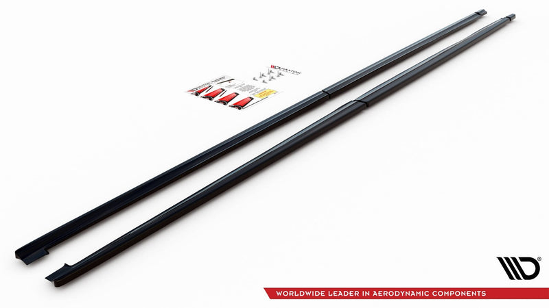 Maxton sideskørter til Mercedes-Benz V-Class Long AMG-Line W447 – blank sort – billede 6 af 6