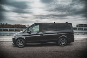 Maxton sideskørter til Mercedes-Benz V-Class Long AMG-Line W447 – blank sort – billede 2 af 6