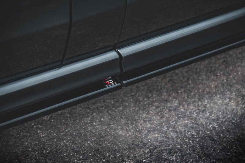 Maxton sideskørter til Mercedes-Benz V-Class Long AMG-Line W447 – blank sort – billede 3 af 6