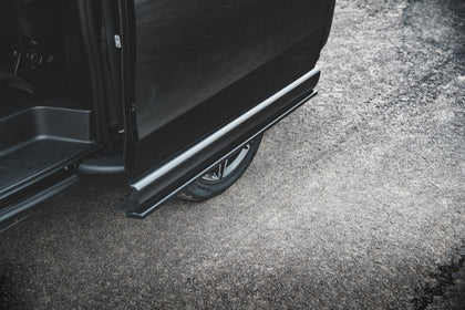 Maxton sideskørter til Mercedes-Benz V-Class Long AMG-Line W447 – blank sort – billede 4 af 6