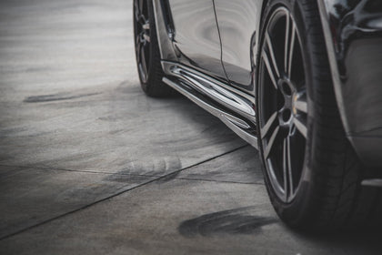 Maxton sideskørter til Porsche Panamera Turbo 970 Facelift – blank sort – billede 4 af 7