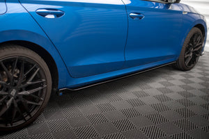 Maxton sideskørter til Skoda Octavia Mk4 – blank sort – billede 1 af 6