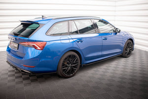 Maxton sideskørter til Skoda Octavia Mk4 – blank sort – billede 3 af 6