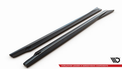 Maxton Side Skirts Diffusers V.1 Tesla Model Y - Gloss Black