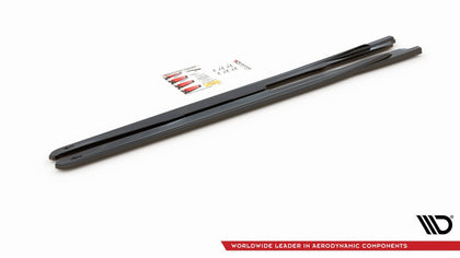 Maxton Side Skirts Diffusers V.1 Toyota Gr Yaris Mk4 - Gloss Black