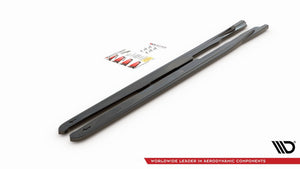 Maxton Side Skirts Diffusers V.1 Toyota Gr Yaris Mk4 - Gloss Black