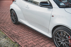 Maxton Side Skirts Diffusers V.1 Toyota Gr Yaris Mk4 - Gloss Black