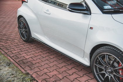 Maxton Side Skirts Diffusers V.1 Toyota Gr Yaris Mk4 - Gloss Black