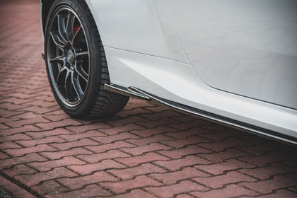 Maxton Side Skirts Diffusers V.1 Toyota Gr Yaris Mk4 - Gloss Black