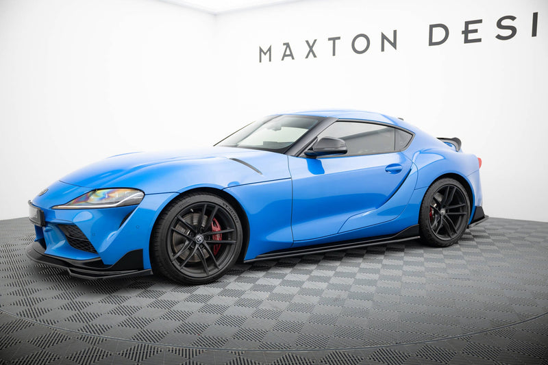 Maxton sideskørter til Toyota Supra Mk5 – blank sort – billede 2 af 6