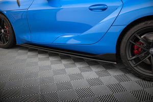 Maxton sideskørter til Toyota Supra Mk5 – blank sort – billede 3 af 6