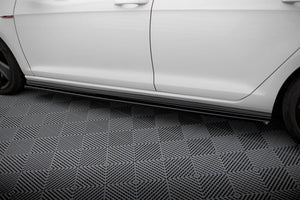 Maxton sideskørter til Volkswagen Golf GTI / GTD Mk7 / Mk7 Facelift (wide) – blank sort – billede 3 af 5