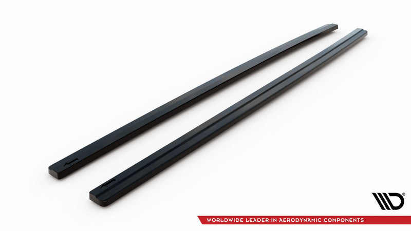 Maxton sideskørter til Volkswagen Golf GTI / GTD Mk7 / Mk7 Facelift (wide) – blank sort – billede 4 af 5