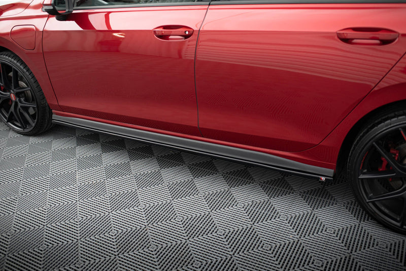 Maxton sideskørter til Volkswagen Golf GTI / GTE / GTI Clubsport / GTD / R-Line Mk8 – blank sort – billede 5 af 8