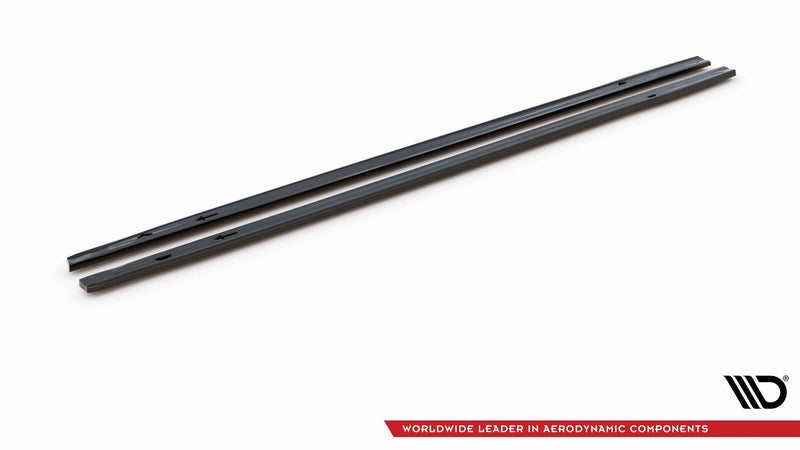 Maxton sideskørter til Volkswagen Golf GTI / GTE / GTI Clubsport / GTD / R-Line Mk8 – blank sort – billede 7 af 8