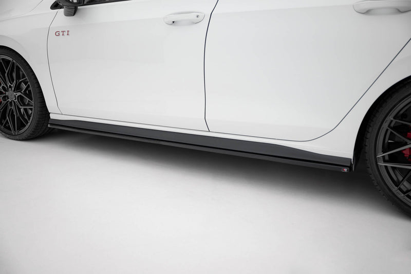 Maxton sideskørter til Volkswagen Golf GTI / GTE / GTI Clubsport / GTD / R-Line Mk8 – blank sort – billede 2 af 8