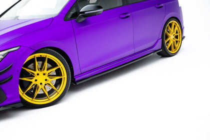 Maxton sideskørter til Volkswagen Golf R Hatchback Mk8 Facelift – blank sort – billede 1 af 6