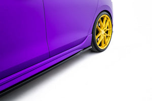 Maxton sideskørter til Volkswagen Golf R Hatchback Mk8 Facelift – blank sort – billede 4 af 6