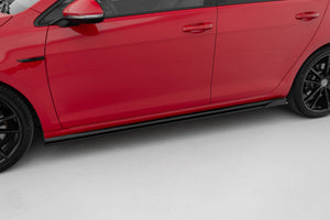 Maxton sideskørter til Volkswagen Golf R / R-Line Mk7 Facelift – blank sort – billede 1 af 5
