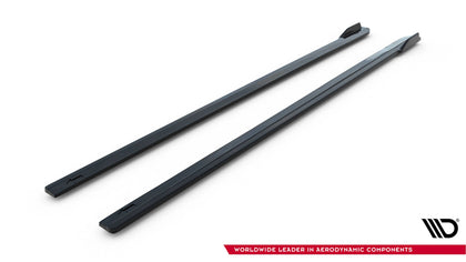 Maxton sideskørter til Volkswagen Golf R / R-Line Mk7 Facelift – blank sort – billede 5 af 5
