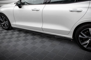 Maxton sideskørter til Volvo S60/V60 R-Design Mk3 – blank sort – billede 2 af 6