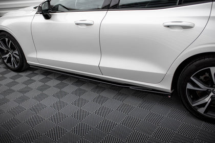 Maxton sideskørter til Volvo S60/V60 R-Design Mk3 – blank sort – billede 2 af 6
