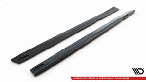 Maxton sideskørter til Volvo S60/V60 R-Design Mk3 – blank sort – billede 5 af 6