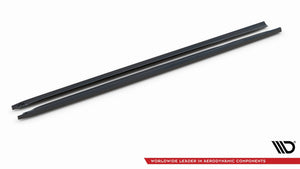 Maxton Side Skirts Diffusers V.2 Audi A5 / A5 S-Line / S5 Coupe 8T - Gloss Black