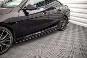 Maxton sideskørter til BMW 2 Gran Coupe M-Pack / M235i F44 – blank sort – billede 1 af 4