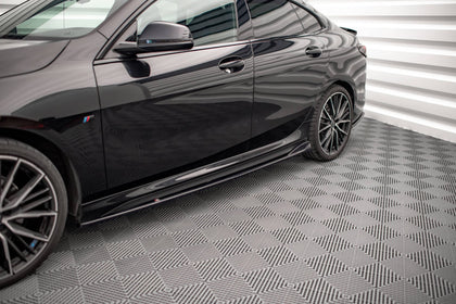 Maxton sideskørter til BMW 2 Gran Coupe M-Pack / M235i F44 – blank sort – billede 1 af 4