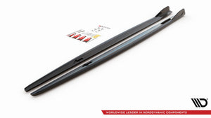 Maxton sideskørter til BMW 2 Gran Coupe M-Pack / M235i F44 – blank sort – billede 4 af 4
