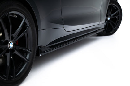 Maxton sideskørter til BMW 4 M-Pack / M440i G22 / G23 / G22 Facelift / G23 Facelift – blank sort – billede 3 af 6