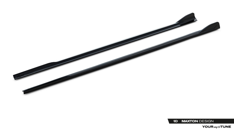 Maxton sideskørter til BMW 4 M-Pack / M440i G22 / G23 / G22 Facelift / G23 Facelift – blank sort – billede 5 af 6