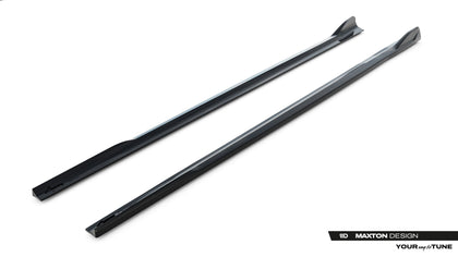 Maxton sideskørter til BMW 4 M-Pack / M440i G22 / G23 / G22 Facelift / G23 Facelift – blank sort – billede 6 af 6