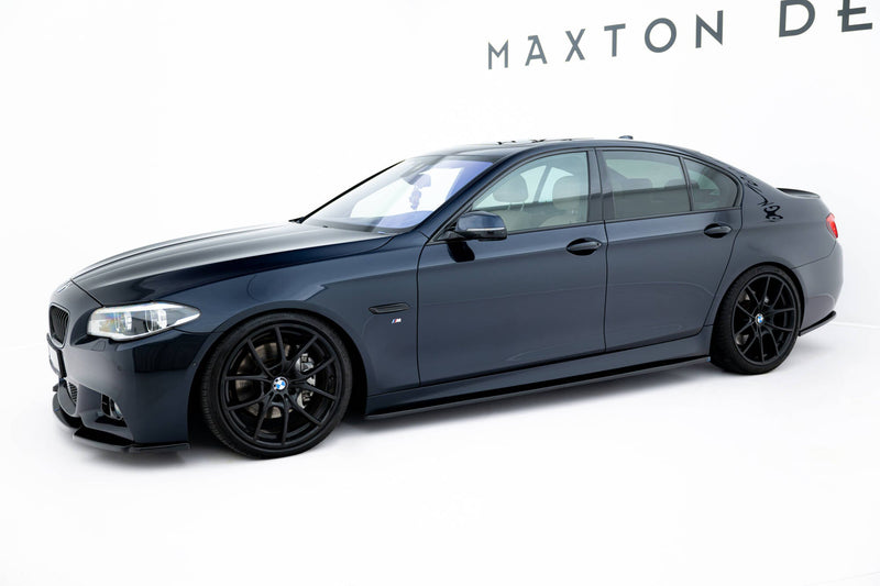 Maxton sideskørter til BMW 5 F10/F11 M-Pack / M5 – blank sort – billede 2 af 6
