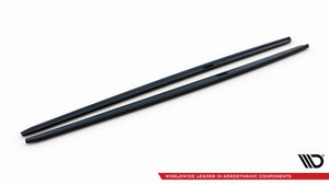 Maxton sideskørter til BMW 5 F10/F11 M-Pack / M5 – blank sort – billede 4 af 6