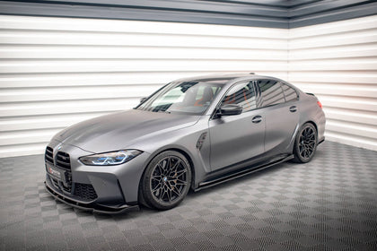 Maxton sideskørter til BMW M3 Sedan / Touring G80 / G81 – blank sort – billede 2 af 6