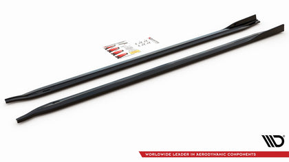 Maxton sideskørter til BMW M3 Sedan / Touring G80 / G81 – blank sort – billede 4 af 6