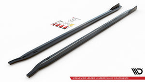 Maxton sideskørter til BMW M3 Sedan / Touring G80 / G81 – blank sort – billede 5 af 6