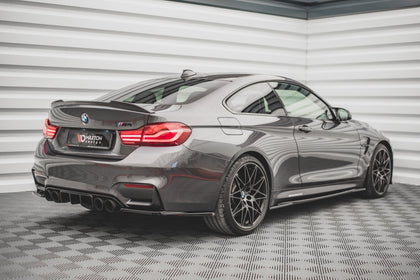 Maxton sideskørter til BMW M4 F82 – blank sort – billede 2 af 5