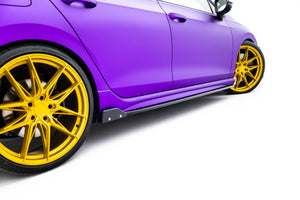 Maxton sideskørter til Volkswagen Golf R Hatchback Mk8 Facelift – blank sort – billede 3 af 7