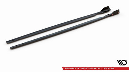 Maxton sideskørter til Volkswagen Golf R Hatchback Mk8 Facelift – blank sort – billede 6 af 7