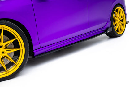 Maxton sideskørter til Volkswagen Golf R Hatchback Mk8 Facelift – blank sort – billede 2 af 7