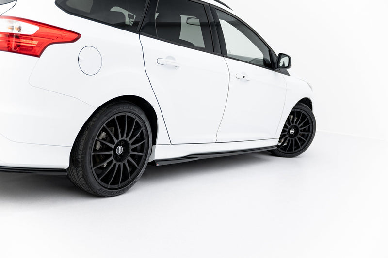 Maxton sideskørter til Ford Focus ST Mk3 – blank sort – billede 5 af 8