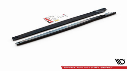 Maxton sideskørter til Nissan 370Z Nismo Facelift – blank sort – billede 4 af 5