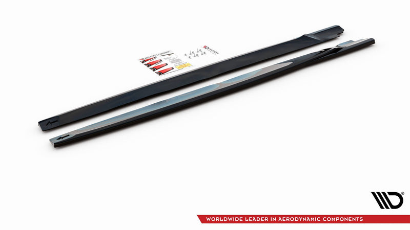 Maxton sideskørter til Nissan 370Z Nismo Facelift – blank sort – billede 4 af 5
