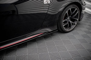 Maxton sideskørter til Nissan 370Z Nismo Facelift – blank sort – billede 1 af 5